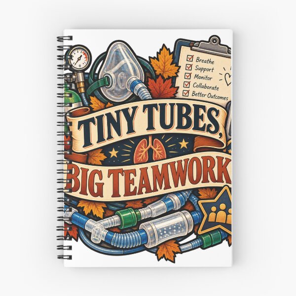 Item preview, Tiny Breaths, Big Teamwork Respiratory Therapist designed and sold by supertae.