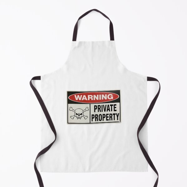 Item preview, Warning Private Property designed and sold by Rayan-hopper.