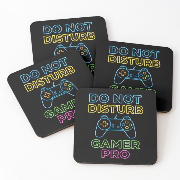 Item preview, Do Not Disturb Gamer Pro Neon designed and sold by Linework Studio.
