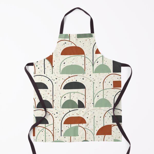 Item preview, Boho Terrazzo Geometric Arch Pattern designed and sold by Ideeplyfeltit.