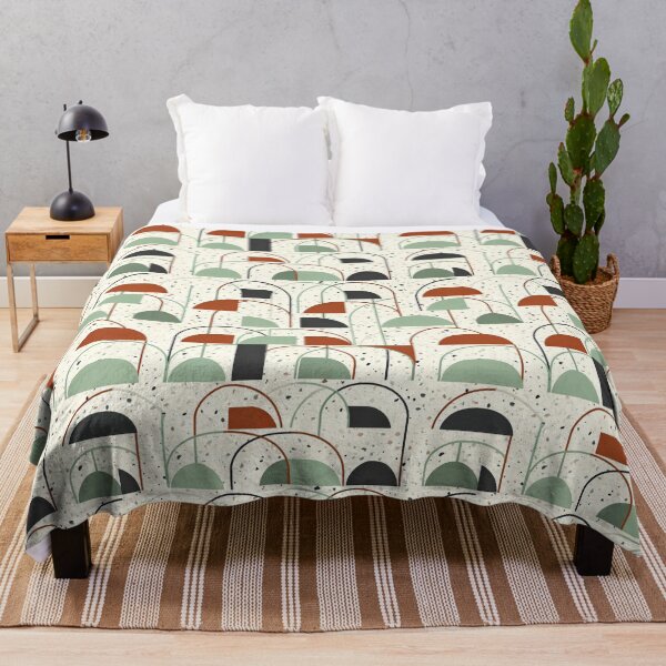 Item preview, Boho Terrazzo Geometric Arch Pattern designed and sold by Dezinix.