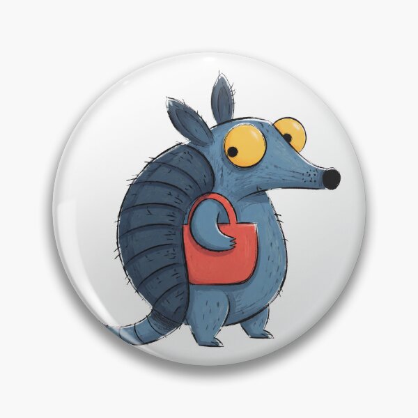 Item preview, Small Tote Armadillo designed and sold by The-Art-of-D.