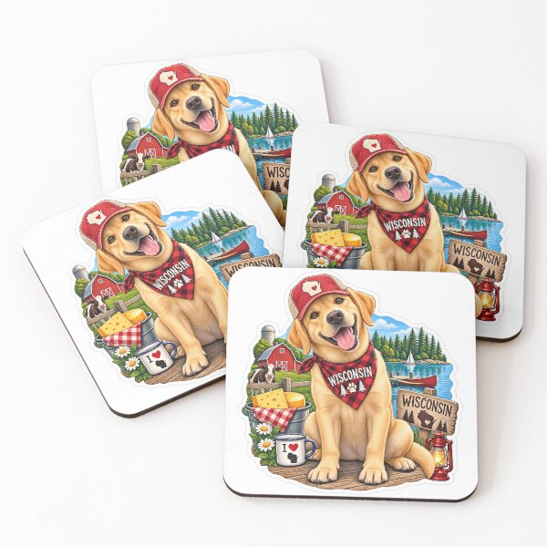 Item preview, Wisconsin Northwoods Dog designed and sold by Whimspired By Paxx.