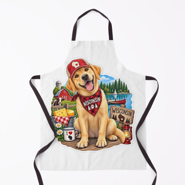 Item preview, Wisconsin Northwoods Dog designed and sold by Whimspired By Paxx.