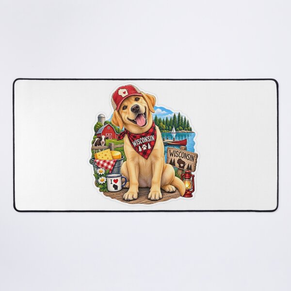 Item preview, Wisconsin Northwoods Dog designed and sold by Whimspired By Paxx.