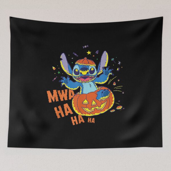 Item preview, Stitch Jack O Lantern Halloween Cute Alien Cartoon Graphic designed and sold by RRMadeArt.