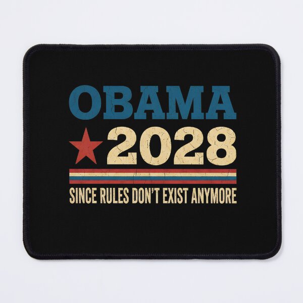 Item preview, Obama 2028 Since Rules Don't Exist Anymore designed and sold by WilfRedokry-21.