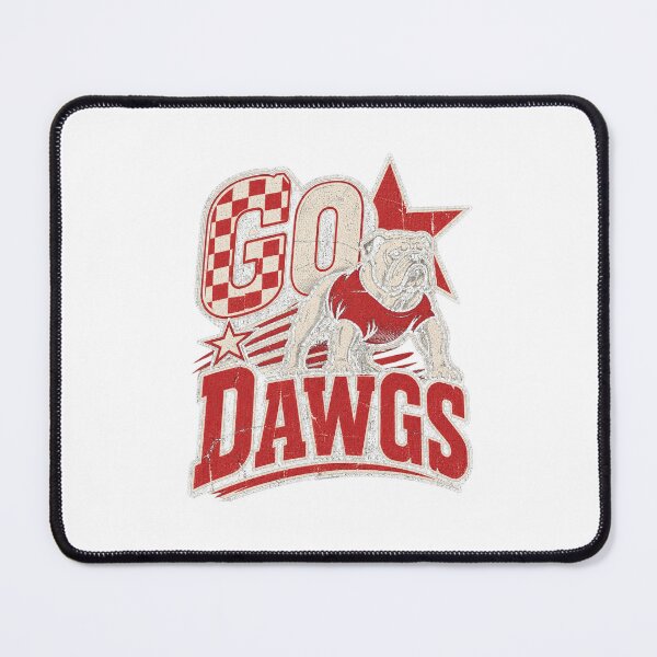 Item preview, Go Dawgs Vintage Bulldog Sports Mascot Retro Football Design designed and sold by PaulaRyan1.