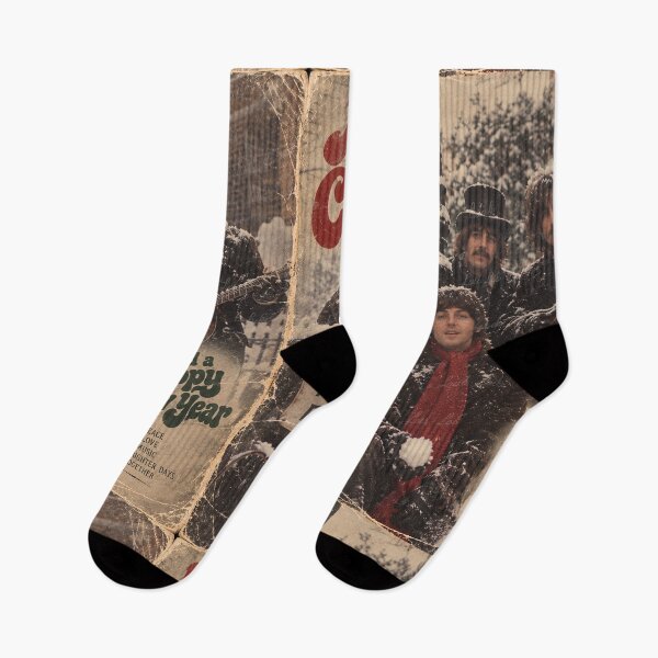 Item preview, My Beatles Vintage Merry Christmas Wishes - Textured Photograph 1969 designed and sold by LuluLeb.