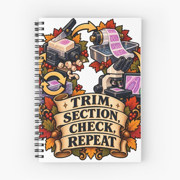 Item preview, Trim, Section, Check, Repeat Histotech designed and sold by supertae.