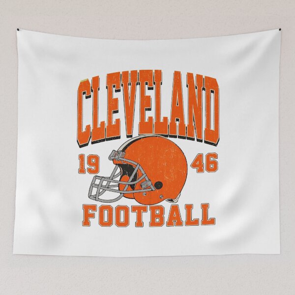 Item preview, Cleveland Football Retro Helmet Vintage designed and sold by Slomski90.