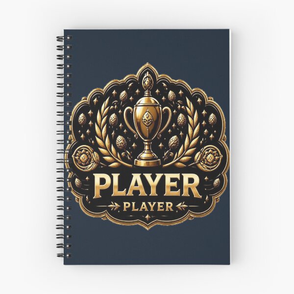 Item preview, Player One Championship Golden Gaming Trophy designed and sold by FABIOLA1970.