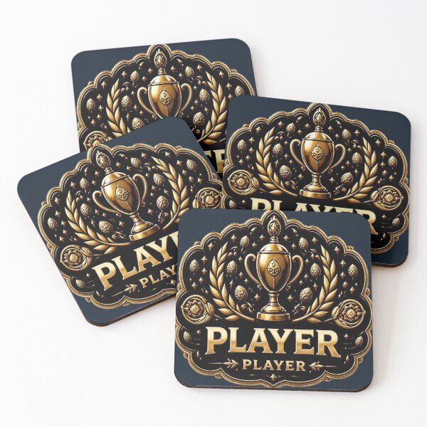 Item preview, Player One Championship Golden Gaming Trophy designed and sold by FABIOLA1970.