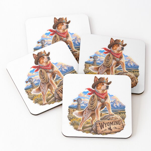 Item preview, Wyoming Wild West Dog designed and sold by Whimspired By Paxx.