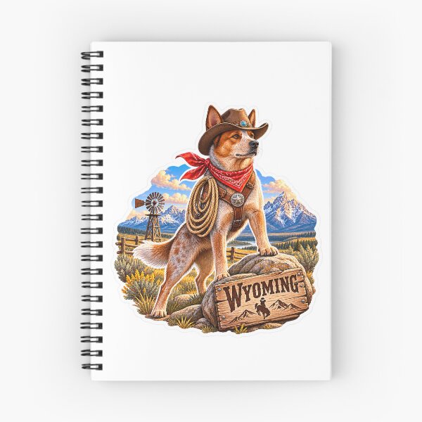 Item preview, Wyoming Wild West Dog designed and sold by Whimspired By Paxx.
