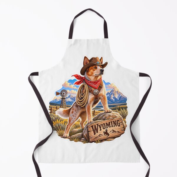Item preview, Wyoming Wild West Dog designed and sold by Whimspired By Paxx.