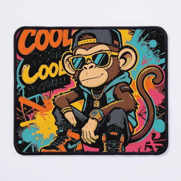 Item preview, Cool Graffiti Monkey Streetwear designed and sold by ManikRaja.