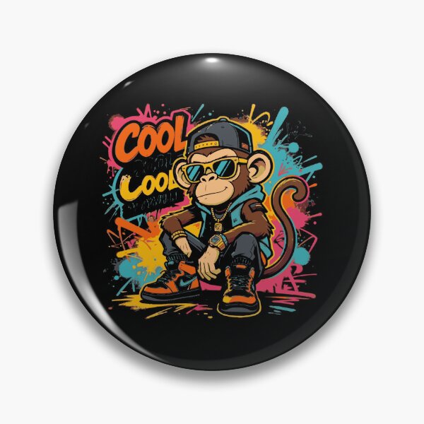 Item preview, Cool Graffiti Monkey Streetwear designed and sold by ManikRaja.