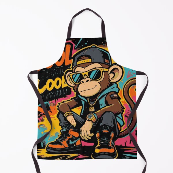 Item preview, Cool Graffiti Monkey Streetwear designed and sold by ManikRaja.