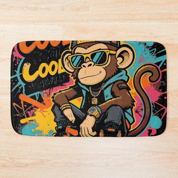 Item preview, Cool Graffiti Monkey Streetwear designed and sold by ManikRaja.