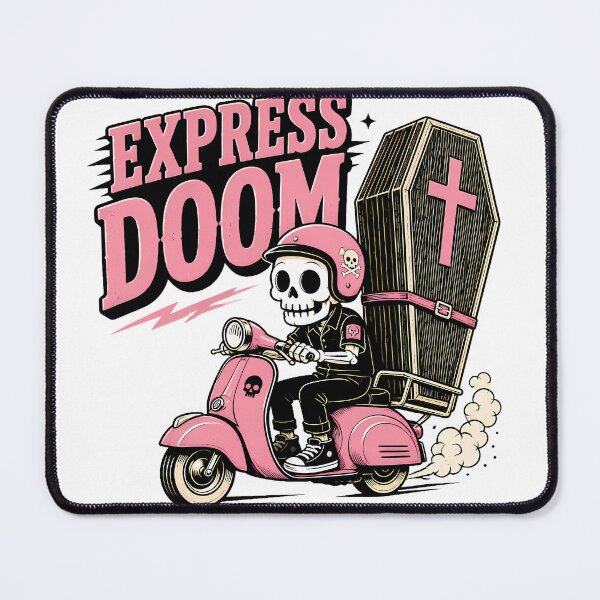Item preview, Express Doom Skeleton Scooter Deliver designed and sold by 4Titik.