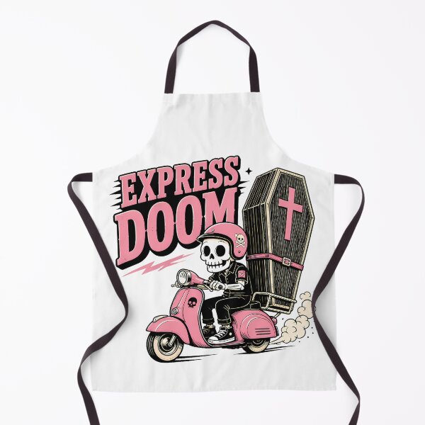 Item preview, Express Doom Skeleton Scooter Deliver designed and sold by 4Titik.