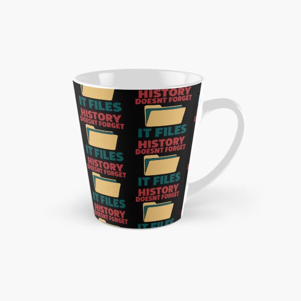 Item preview, History Doesn't Forget It Files Funny History Pun designed and sold by TeeTimeTreasure.