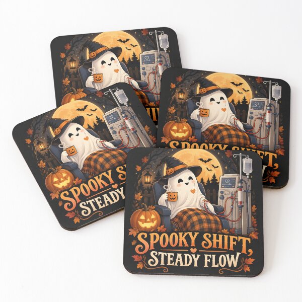 Item preview, Spooky Shift, Steady Flow Dialysis Technician designed and sold by supertae.