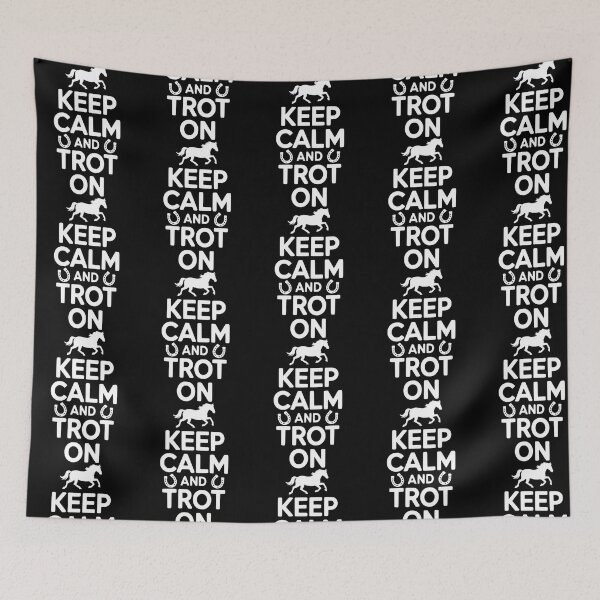 Item preview, Keep Calm And Trot On designed and sold by rykerres.