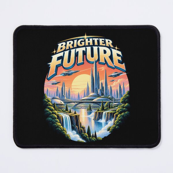 Item preview, Brighter Future - Retro Solarpunk City designed and sold by Quantum Fashion.