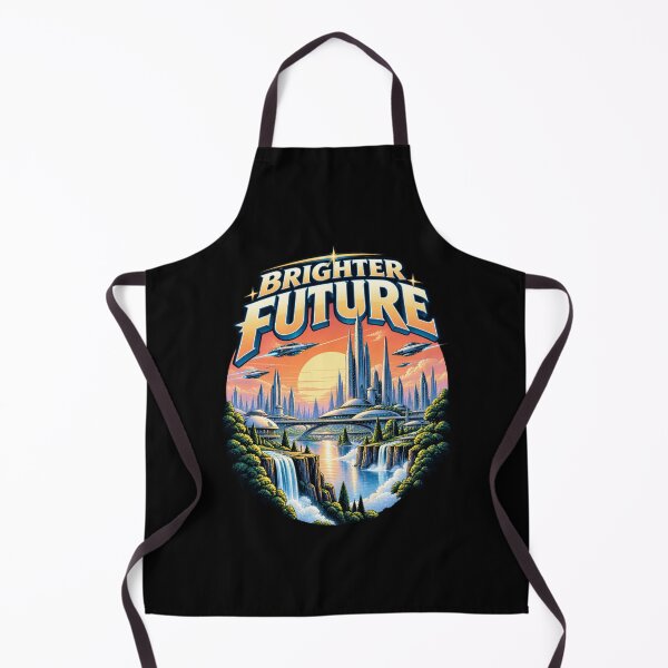 Item preview, Brighter Future - Retro Solarpunk City designed and sold by Quantum Fashion.
