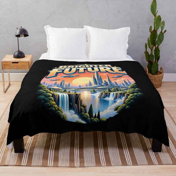 Item preview, Brighter Future - Retro Solarpunk City designed and sold by Quantum Fashion.