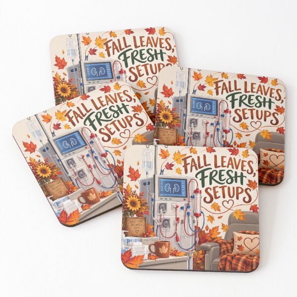 Item preview, Fall Leaves, Fresh Setups Dialysis Technician designed and sold by supertae.