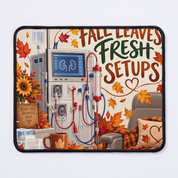Item preview, Fall Leaves, Fresh Setups Dialysis Technician designed and sold by supertae.