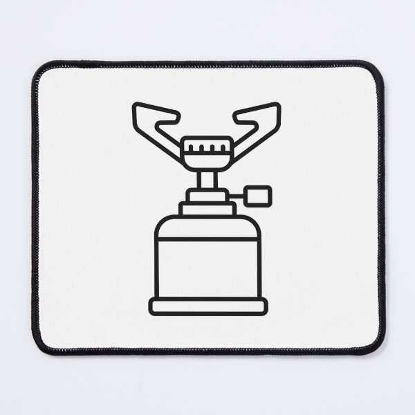 Item preview, Camping Gas Stove Line Icon designed and sold by VectorForge Studio.