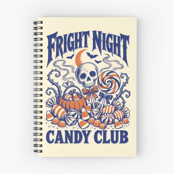 Item preview, Fright Night Candy Club Vintage Halloween Art designed and sold by 89shirts.