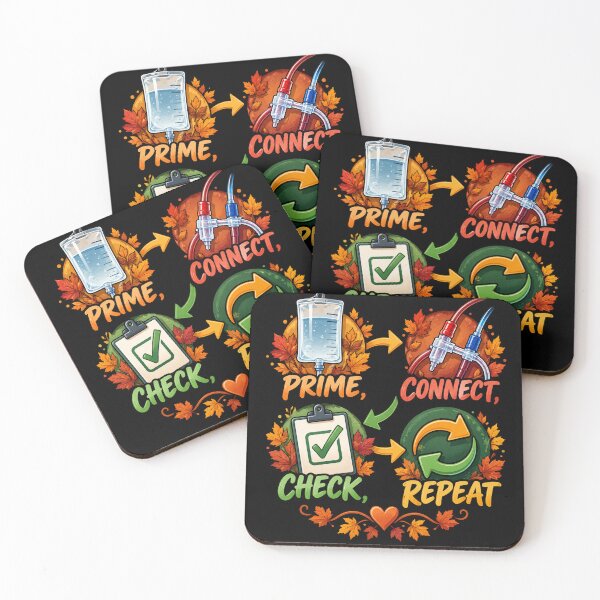 Item preview, Prime, Connect, Check, Repeat Dialysis Technician designed and sold by supertae.