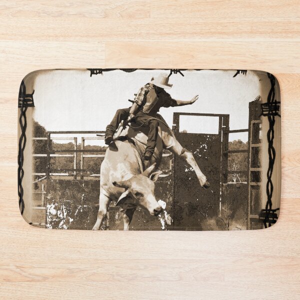 Item preview, BULL RIDER, ROUGH STOCK RIDERS, DESIGNS FOR HOME DECOR, ACCESSORIES AND APPAREL designed and sold by Barbara Jean Photo Art And Design.
