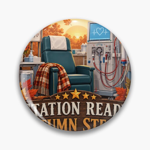 Item preview, Station Ready, Autumn Steady Dialysis Technician designed and sold by supertae.