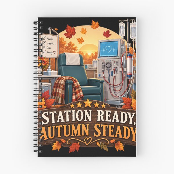 Item preview, Station Ready, Autumn Steady Dialysis Technician designed and sold by supertae.