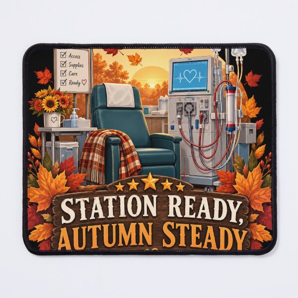 Item preview, Station Ready, Autumn Steady Dialysis Technician designed and sold by supertae.