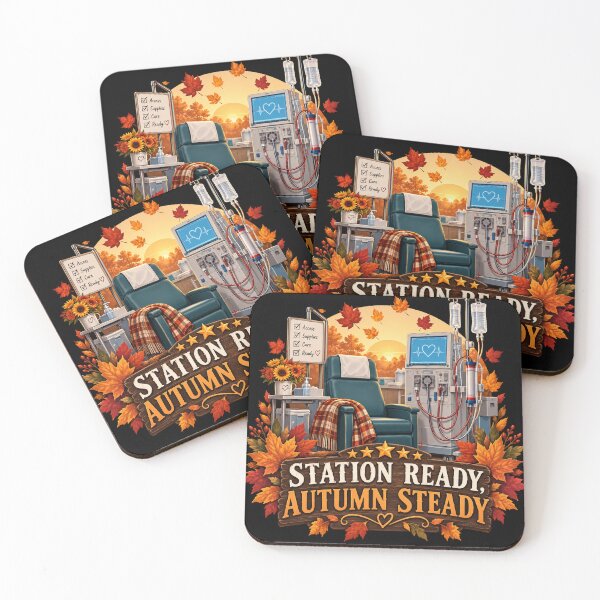 Item preview, Station Ready, Autumn Steady Dialysis Technician designed and sold by supertae.