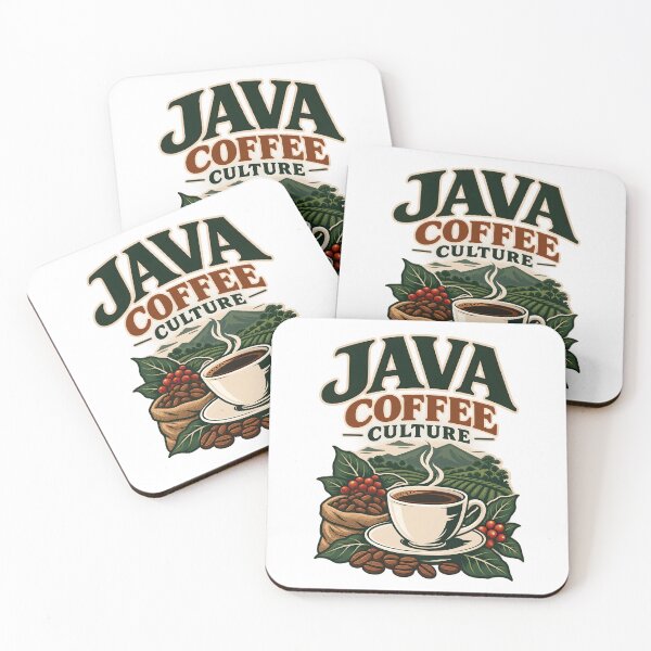 Item preview, Java Coffee Culture designed and sold by Ahsacom.
