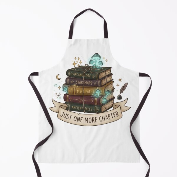 Item preview, Just One More Chapter Magical Book Stack Dark Academia designed and sold by KreatoLab.