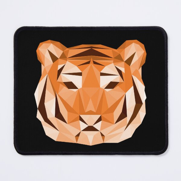 Item preview, Geometric Tiger - Low Poly Face designed and sold by TigerTom Design.