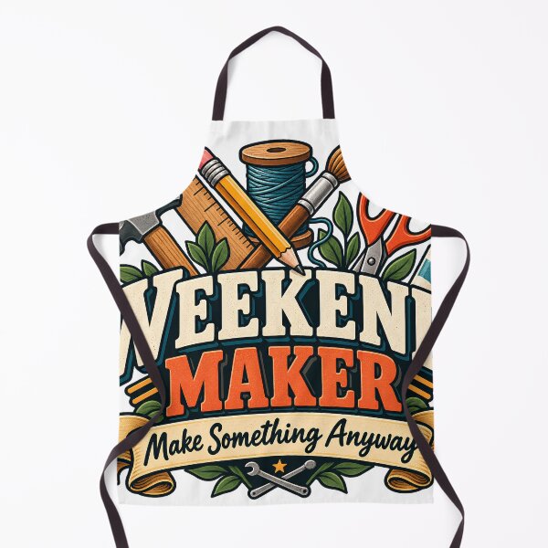 Item preview, Weekend Maker – Make Something Anyway Retro Hobby Club designed and sold by FindYouByZ.