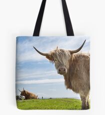 Highland Cow. Island of Lewis. Outer Isles. Scotland. Tote Bag