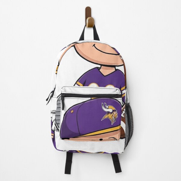 Item preview, Snoopy And Charlie Brown Minnesota Vikings Football Fan designed and sold by DamianRoy88.