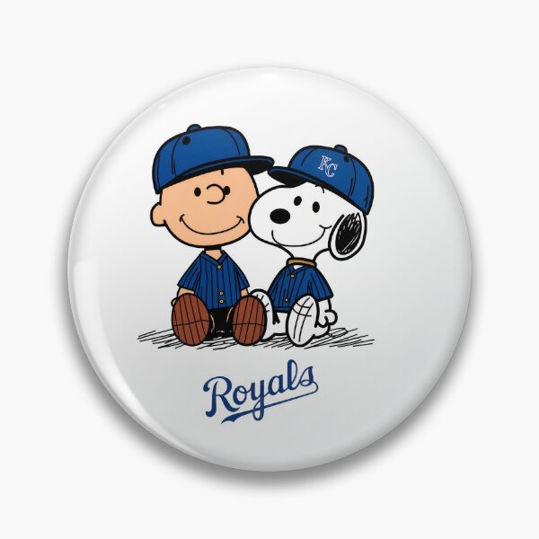 Item preview, Charlie Brown Snoopy Royals Baseball  designed and sold by BoldHeartArt.
