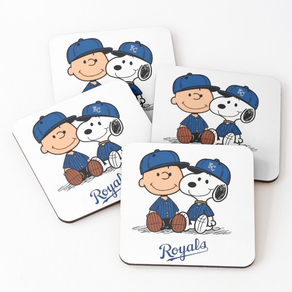 Item preview, Charlie Brown Snoopy Royals Baseball  designed and sold by BoldHeartArt.